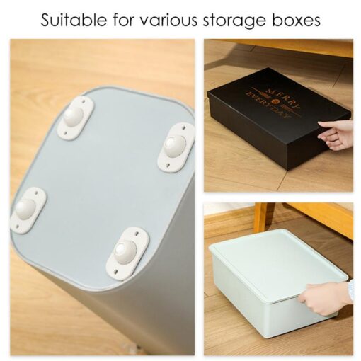 (4pcs) Self-adhesive Pulley Wheel